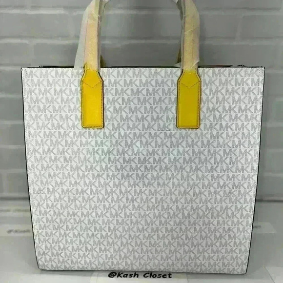 Michael Kors Kenly Tote Large bag Citrus Multi - Picture 2 of 9